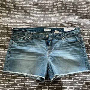 Loft cut off jean shorts